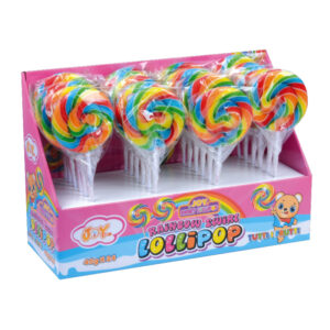 SWIRL RAINBOW LOLLIPOP