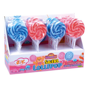 SWIRL BLUE/PINK LOLLIPOP