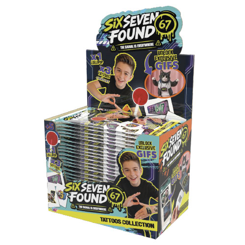 SIX SEVEN FOUND TATTOOS